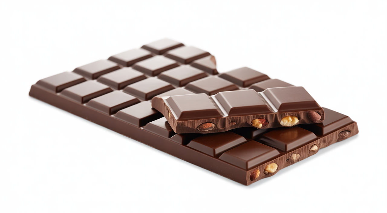 Assorted dark chocolate bars arranged on a table to highlight texture, cocoa richness, and quality ingredients.