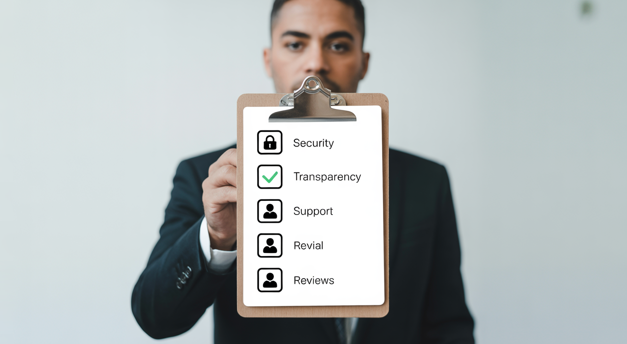 Illustration showing safe and secure ways to buy real Instagram followers online