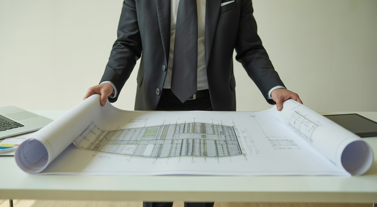 Architects collaborating on a digital design platform interface