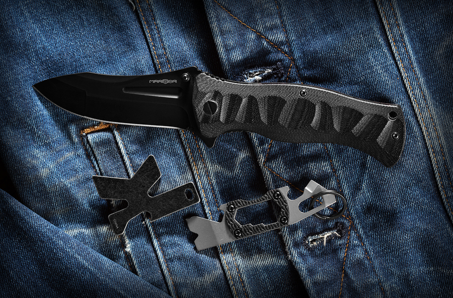 keychain carabiner knives