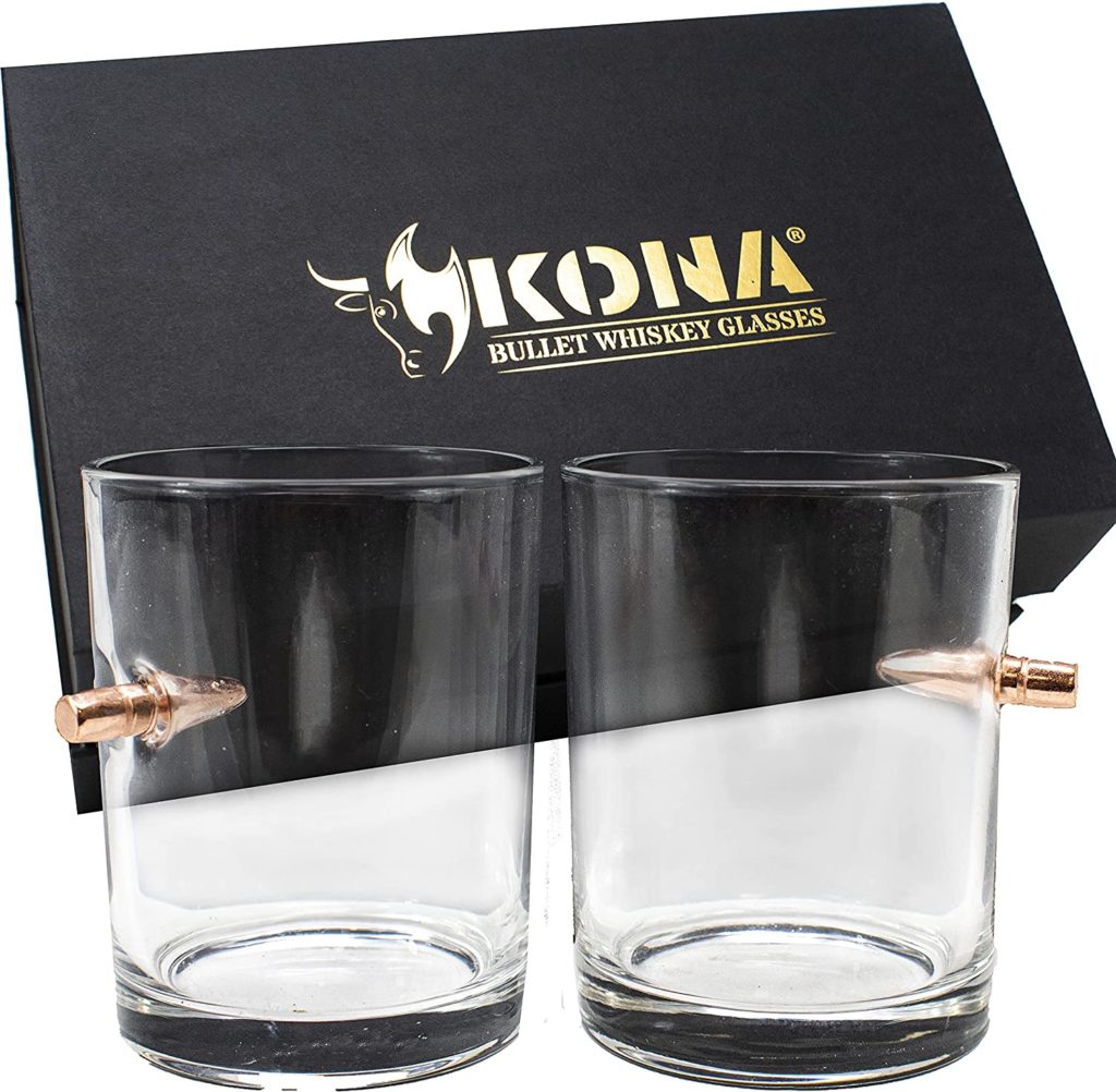 bullet whiskey glass