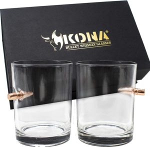 bullet whiskey glass