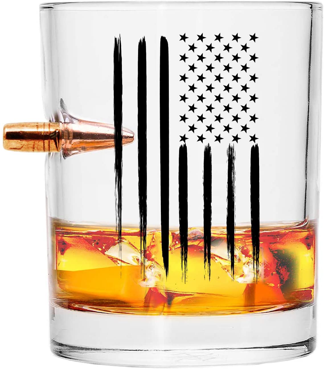 bullet whiskey glass