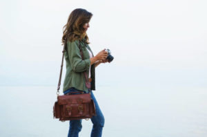 leather crossbody bag