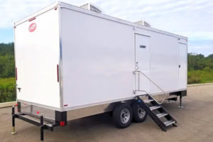 bathroom trailer rentals