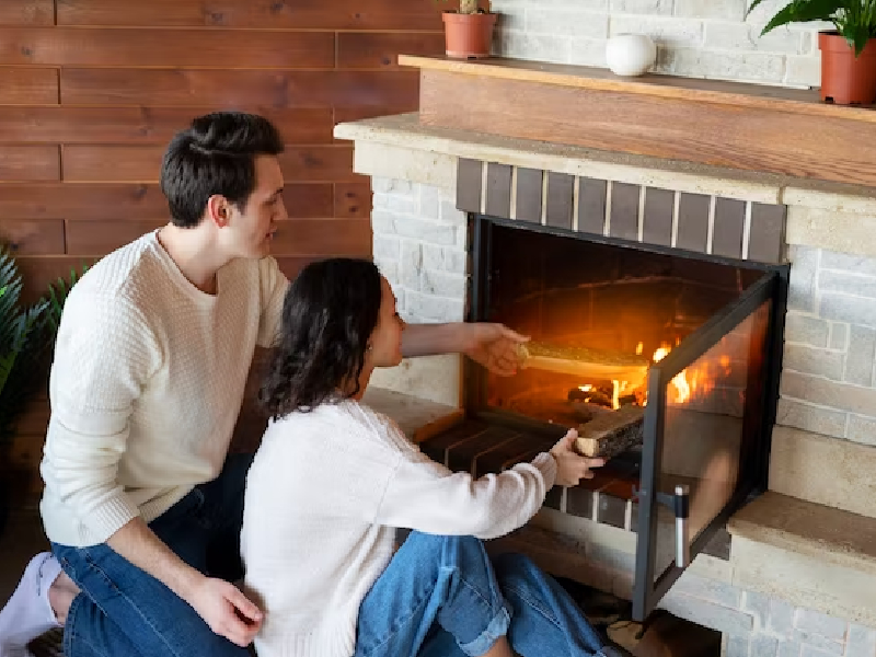 limewash fireplace brick
