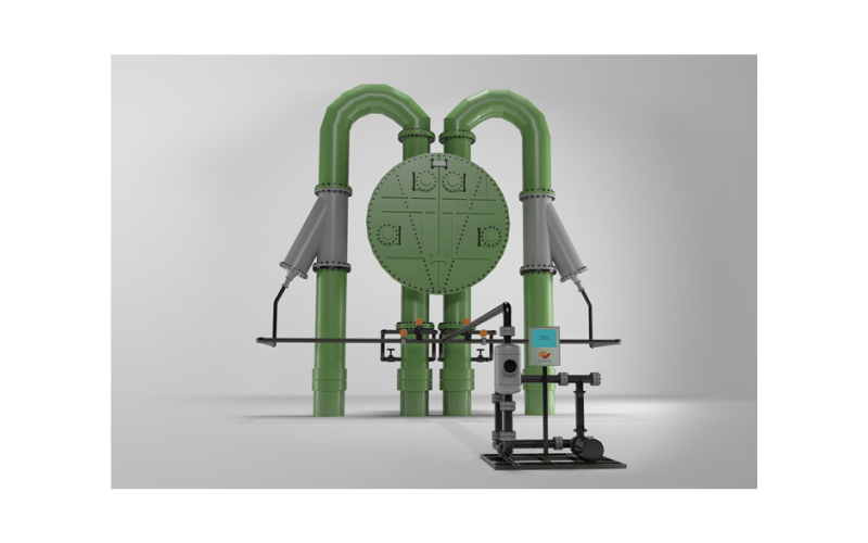 condenser tube cleaning system