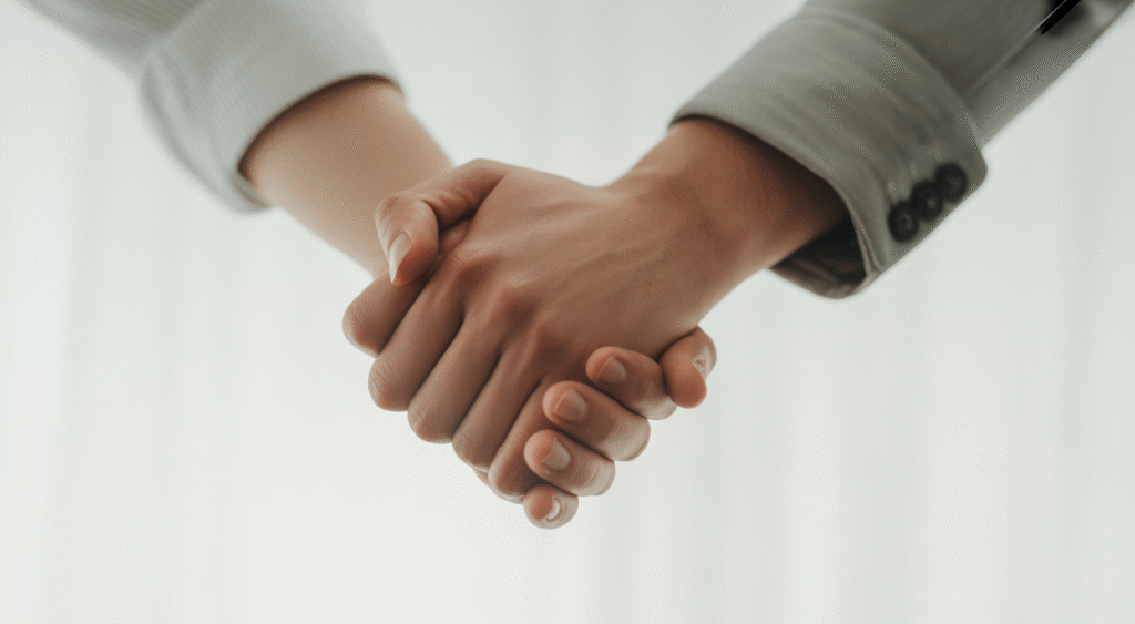 Couple holding hands, representing hope and the journey of IVF treatment