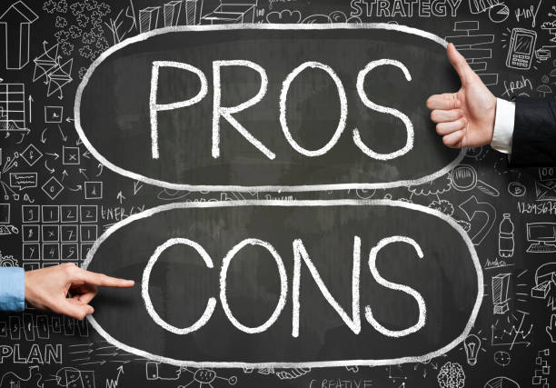Pros and Cons / Blackboard concept